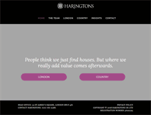 Tablet Screenshot of haringtons-uk.com